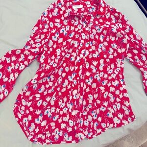 The shirt your spring wardrobe needs! 100% silk, equipment button down